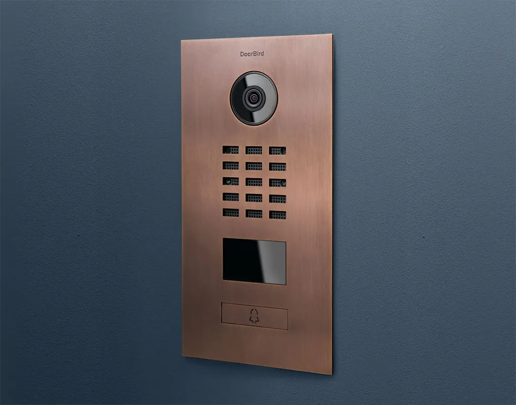DoorBird IP-Video-Türstation in Bronze